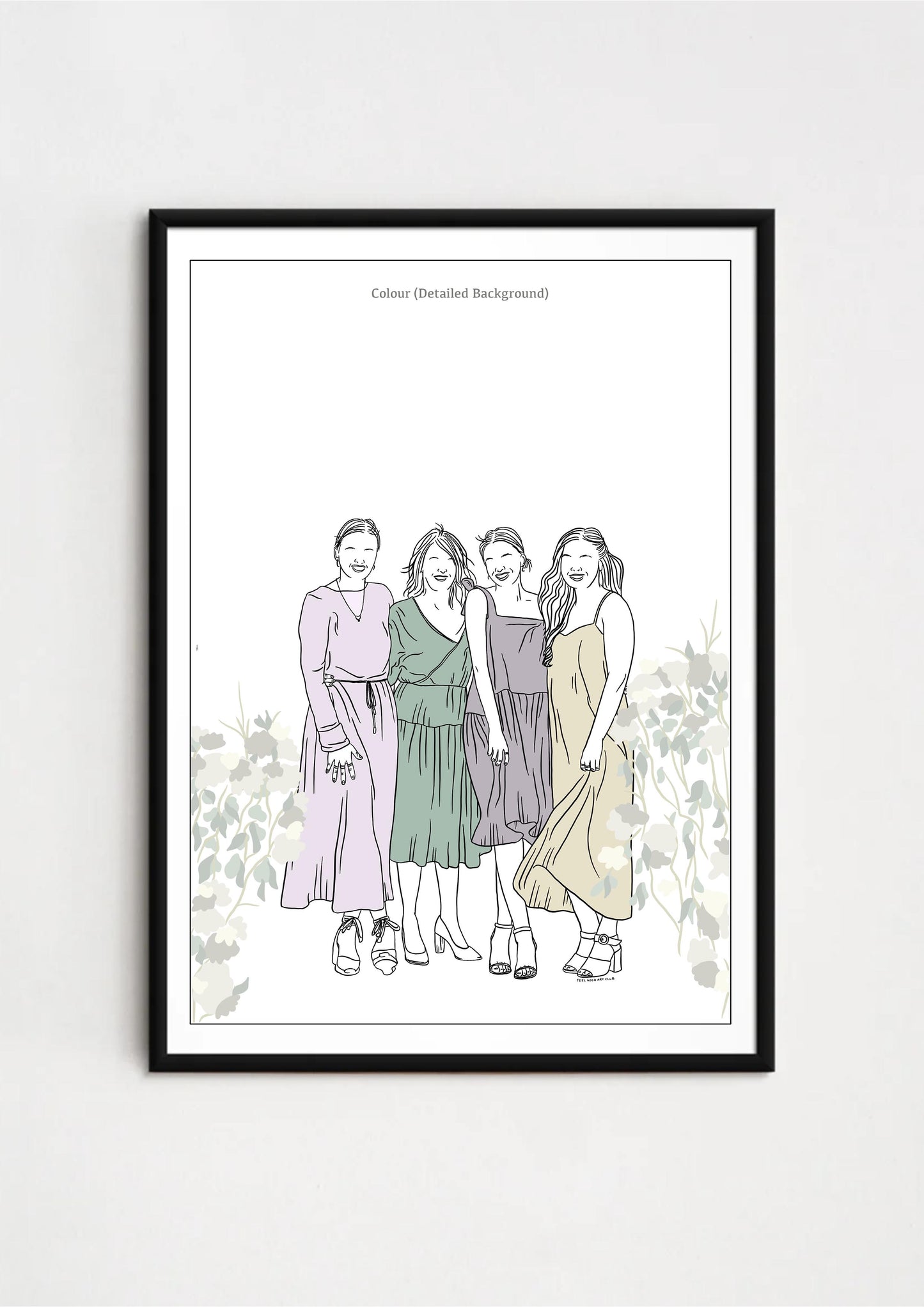 3-4 People Illustration