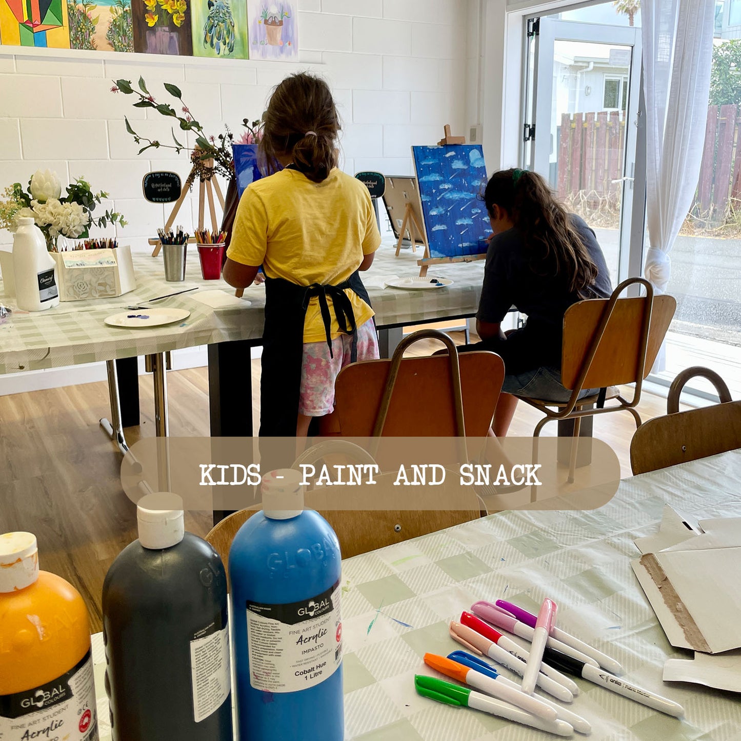 KIDS - Paint & Snack