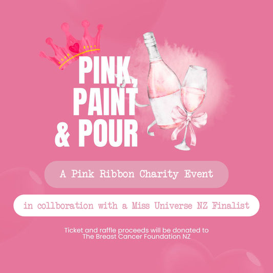 Pink, Paint & Pour
